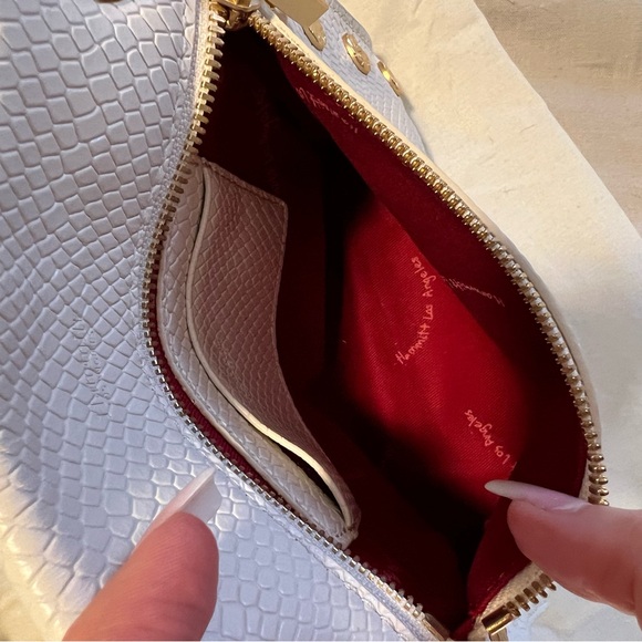 ✨RARE✨HAMMITT TONY SMALL MARSHMALLOW SNAKE WITH BRUSHED GOLD HARDWARE EUC - Picture 7 of 7